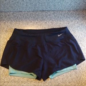 Nike dry fit running shorts